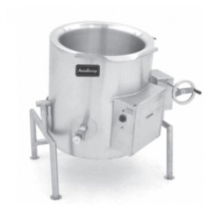 AccuTemp ALTWE-40-QS 46 Inch Electric Tilting Kettle 40 Gallon Stainless Steel AccuTemp ALTWE-40-QS 46 Inch Electric Tilting Kettle 40 Gallon Stainless Steel