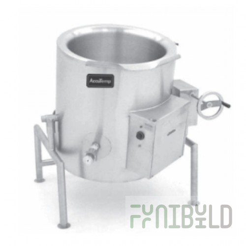 AccuTemp ALTWE-40-QS 46 Inch Electric Tilting Kettle 40 Gallon Stainless Steel