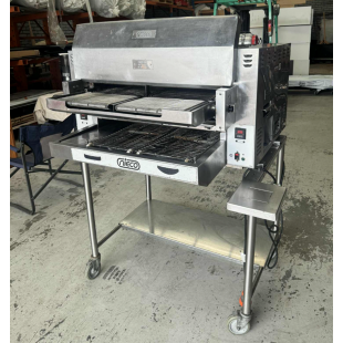 Nieco LLC JF64-2-G 42 Inch Gas Conveyor Broiler with Bun Grill 75000 BTU Nieco LLC JF64-2-G 42 Inch Gas Conveyor Broiler with Bun Grill 75000 BTU