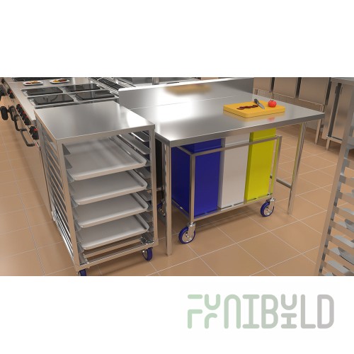 Winholt 148COV-AL 9 Inch Aluminum Ingredient Bin Cover with Airtight Seal