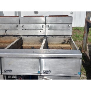Pitco SG-BNB-14 16 Inch Fryer Match Bread and Batter Cabinet with BNB Dump Station