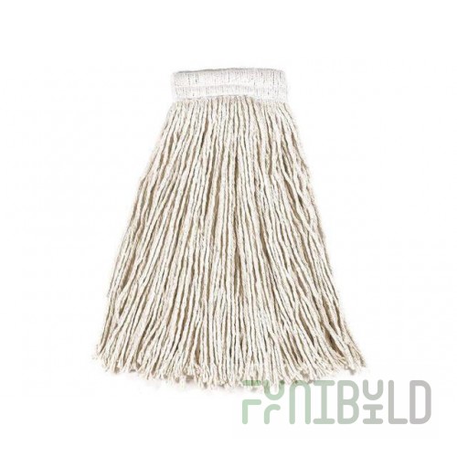 Rubbermaid FGV15800WH00 5 Inch Cotton Yarn Mop Head All-purpose White