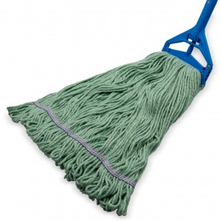 Carlisle 36942909 X-large Looped-end Wet Mop Head Green Acrylic Fiber