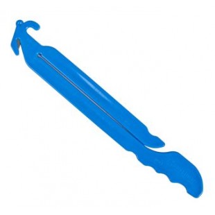 San Jamar BB100PK 7-1/2 Inch Cutter and Squeegee Ergonomic Polypropylene Blue