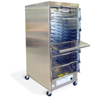 Belshaw EP18/24/34-DEEP-120V-MF 28 Inch Mobile Proofer with 17 Shelves Stainless Steel