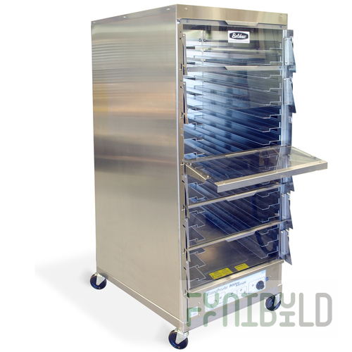 Belshaw EP18/24/34-DEEP-120V-MF 28 Inch Mobile Proofer with 17 Shelves Stainless Steel