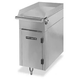 American Range HD34-SP-O 34 Inch Medallion Heavy Duty Range Match Spreader Plate with Storage Base and Adjustable Front Rail