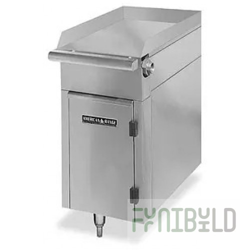American Range HD34-SP-O 34 Inch Medallion Heavy Duty Range Match Spreader Plate with Storage Base and Adjustable Front Rail