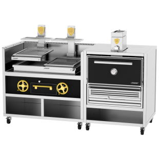 Josper Charcoal Ovens CVJ-50-2-1-PRO-M (QUICK SHIP) Charcoal Oven/Basque Grill Combo Josper Charcoal Ovens CVJ-50-2-1-PRO-M (QUICK SHIP) Charcoal Oven/Basque Grill Combo