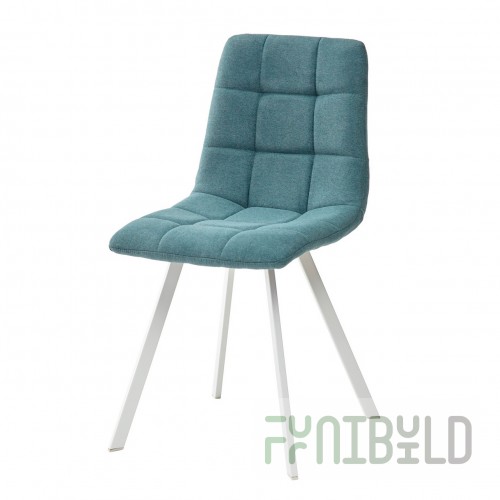 CHILLI SQUARE chair green chrome