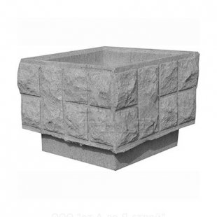 Concrete flowerpot C-4-3