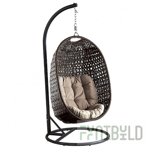 Hanging chair Cell made of artificial rattan