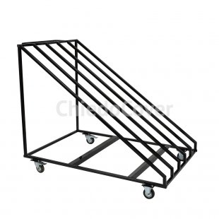 Trolley for round tables