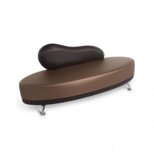 Pouf for the hall Flora, two-seater