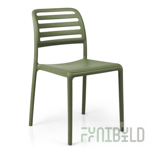 Plastic chair Costa Bistrot, agave