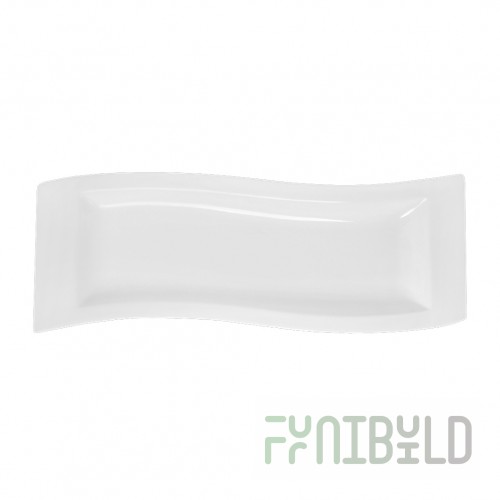 Rectangular dish 330 in Royal White 6, 24