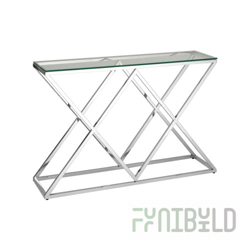 Console table Insignia 115 x 30 silver