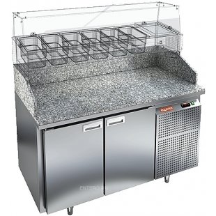 Pizza table HICOLD PZ3-11/GN (without showcase)