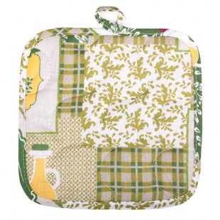 Potholder square Greek holidays