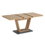 Vector table oak/graphite