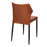 Louis Soft Chair Brown Eco Leather