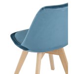 Frankfurt chair blue velor