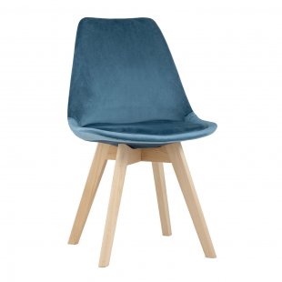 Frankfurt chair blue velor
