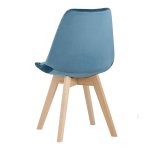 Frankfurt chair blue velor