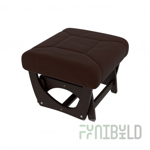 Pouf-glider Provence fabric