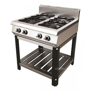 Gas stove Grill Master F4PG/800 on a stand