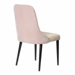 Kongsberg chair, soft pink velor