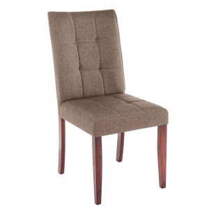 Chair Madina dark walnut/brown