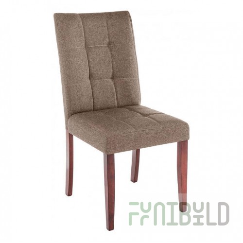 Chair Madina dark walnut/brown