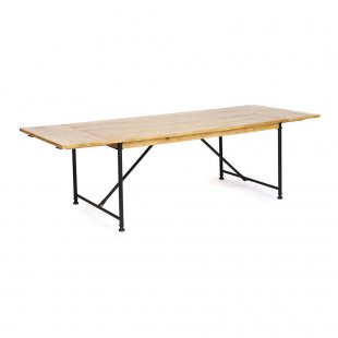Dining table, extendable, Academy, natural