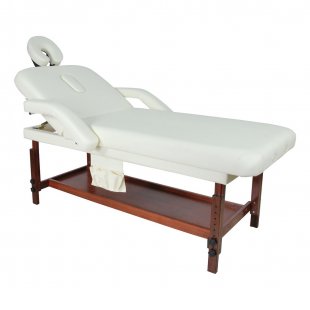 Stationary massage table wooden FIX-2A