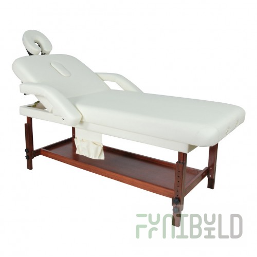 Stationary massage table wooden FIX-2A