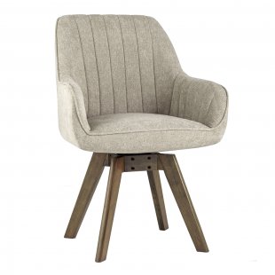 MANS latte swivel chair