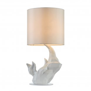 Table lamp Nashorn white