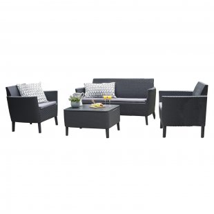 Set Salemo set with 3 seat sofa