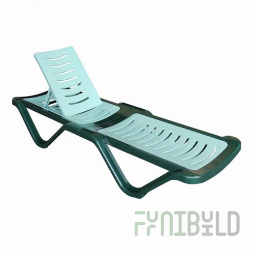 Chaise lounge green