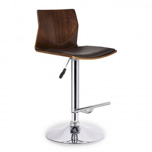 Bar stool Batken black adjustable