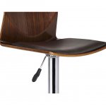 Bar stool Batken black adjustable