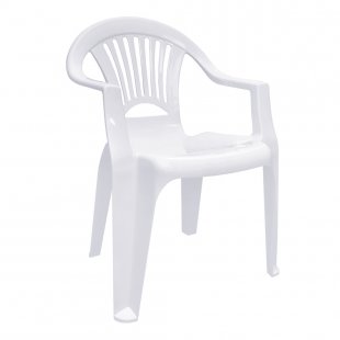Plastic chair Luch, white