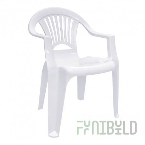 Plastic chair Luch, white