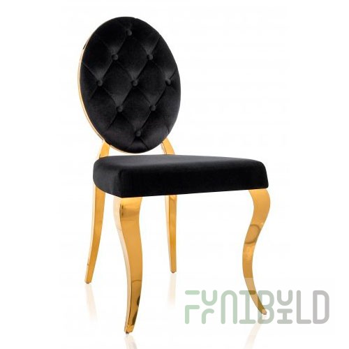 Odda chair black/gold