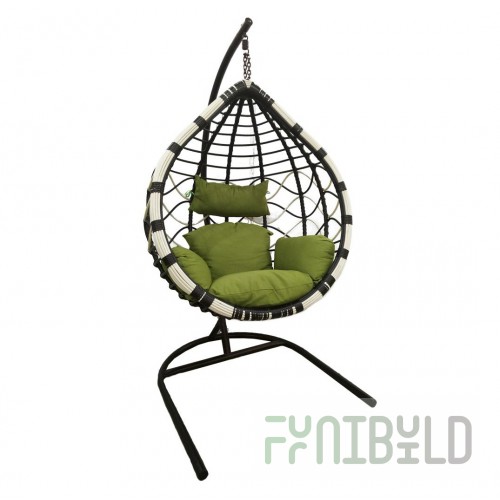 Hanging 1-seater chair VEIL2