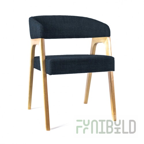 Bern chair dark blue