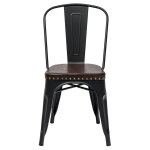 Chair Tolix Soft black matte