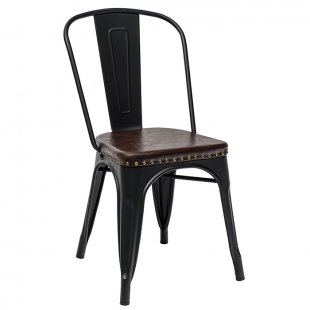 Chair Tolix Soft black matte