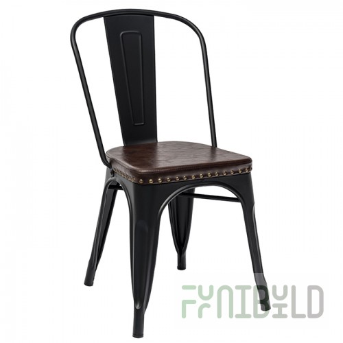 Chair Tolix Soft black matte